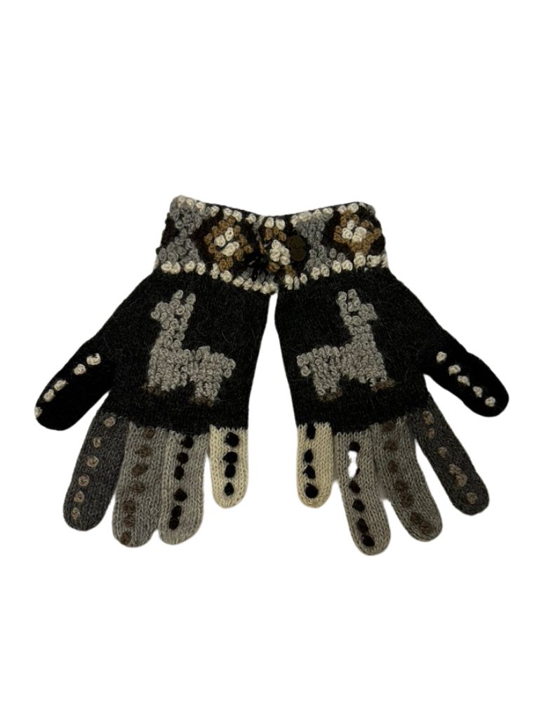 Llama Alpaca Gloves 1