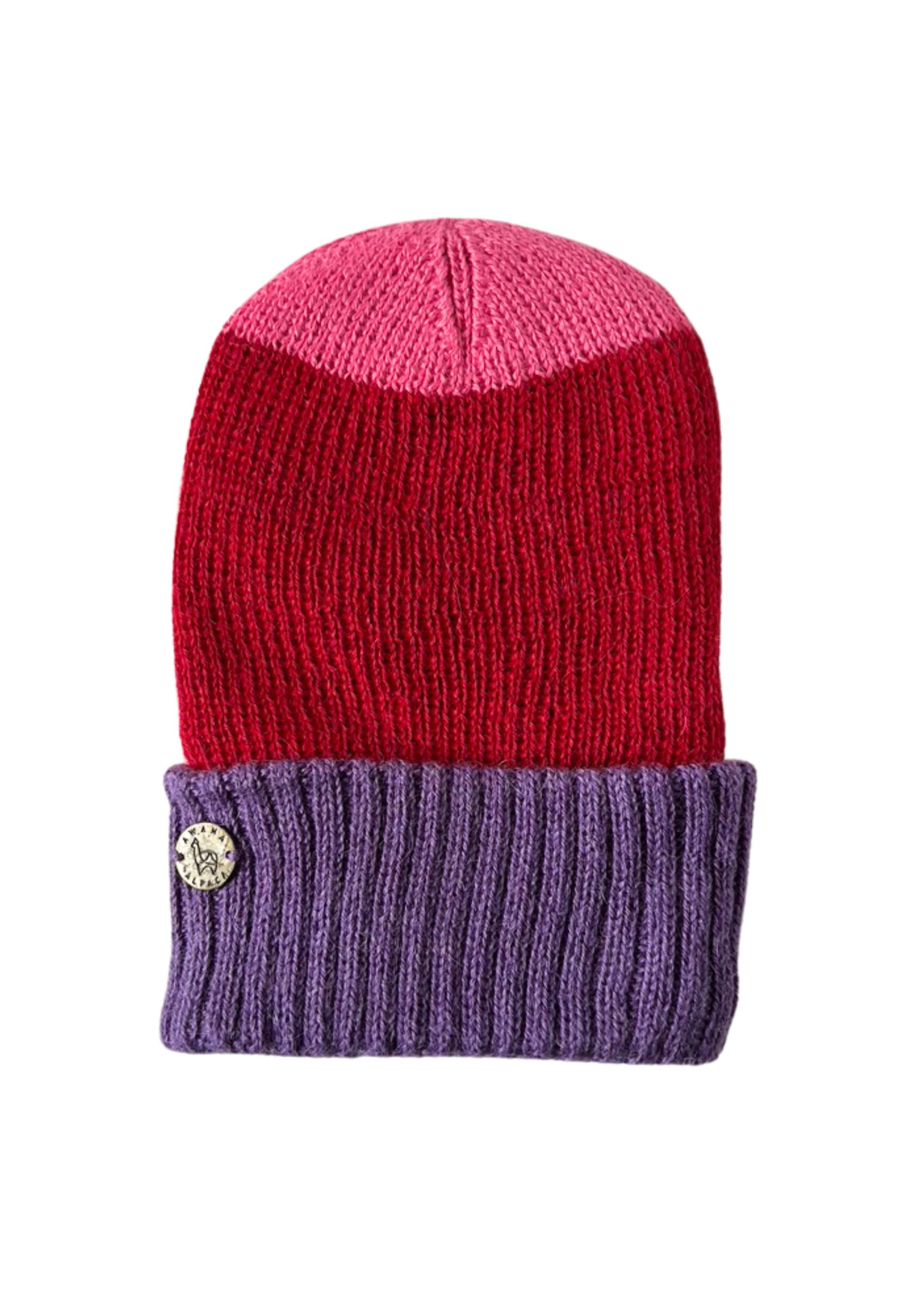 Beanie Happy Colors reversible