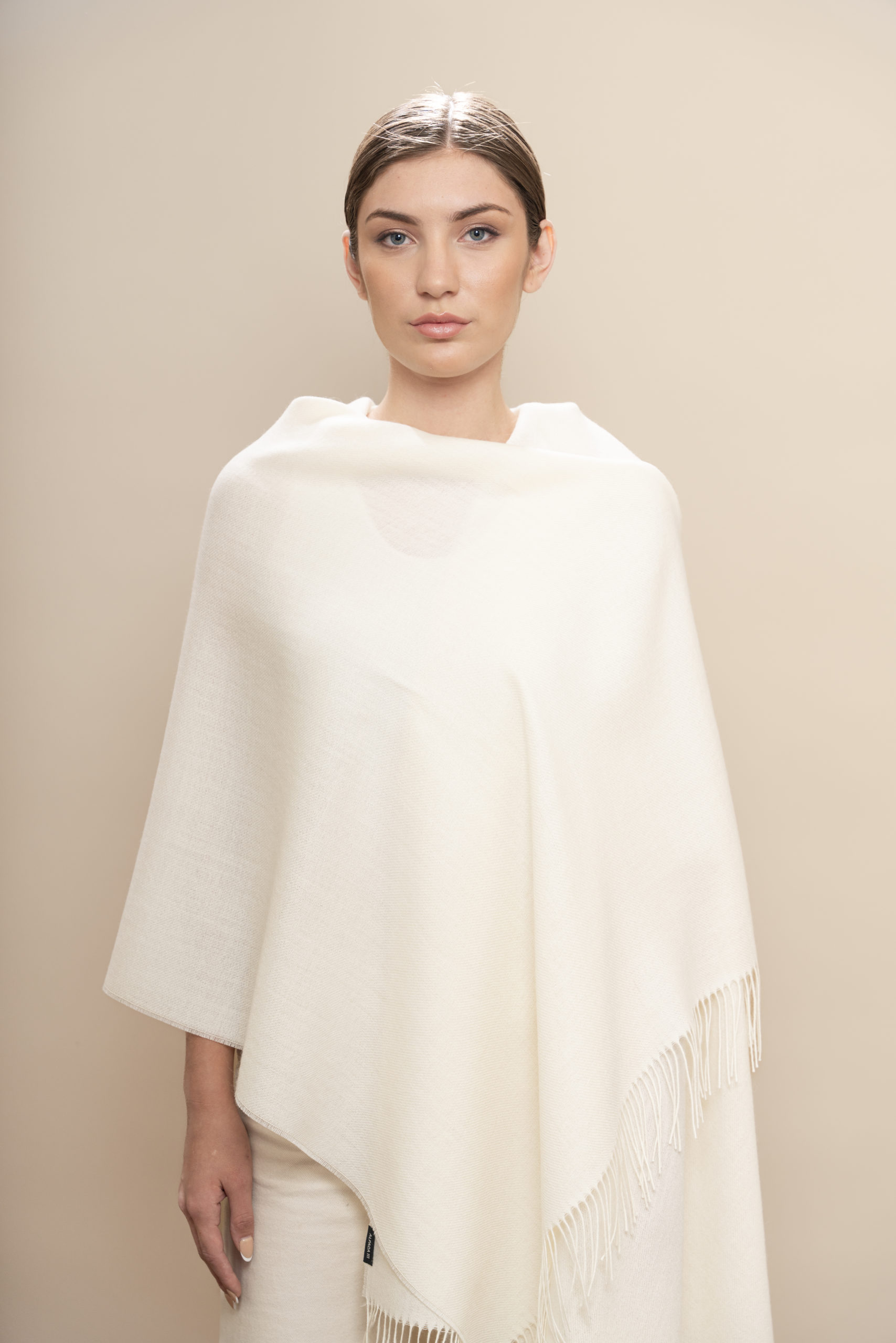 Baby Alpaca Stole Yvory