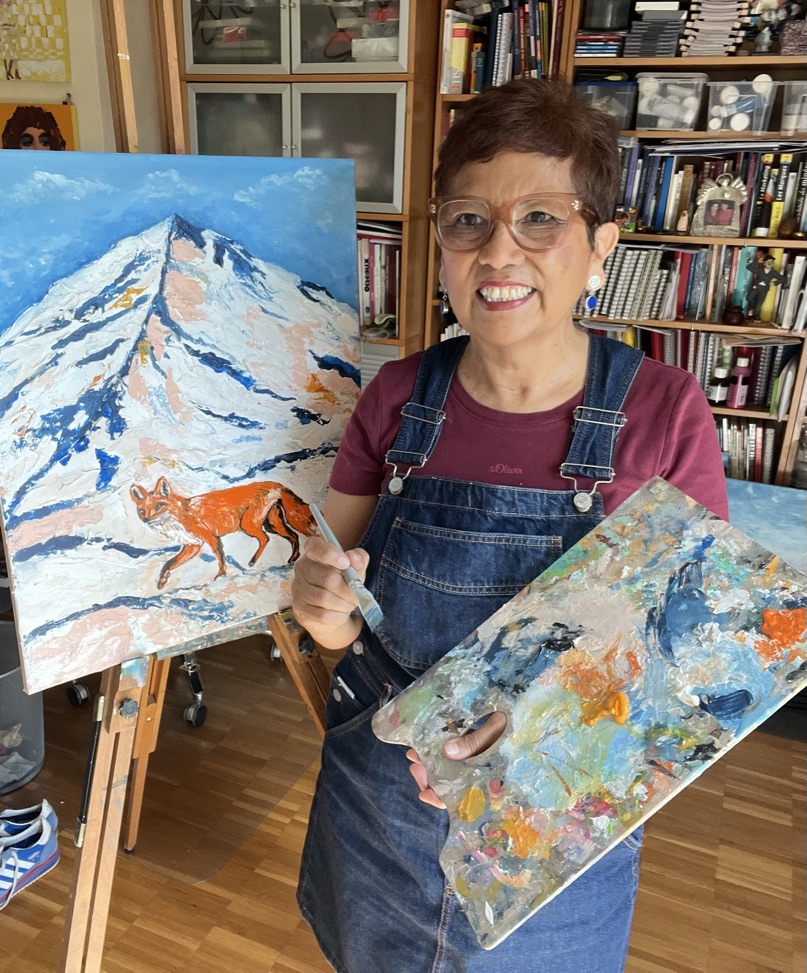 Painting Red Fox - Renard Roux - Image 2